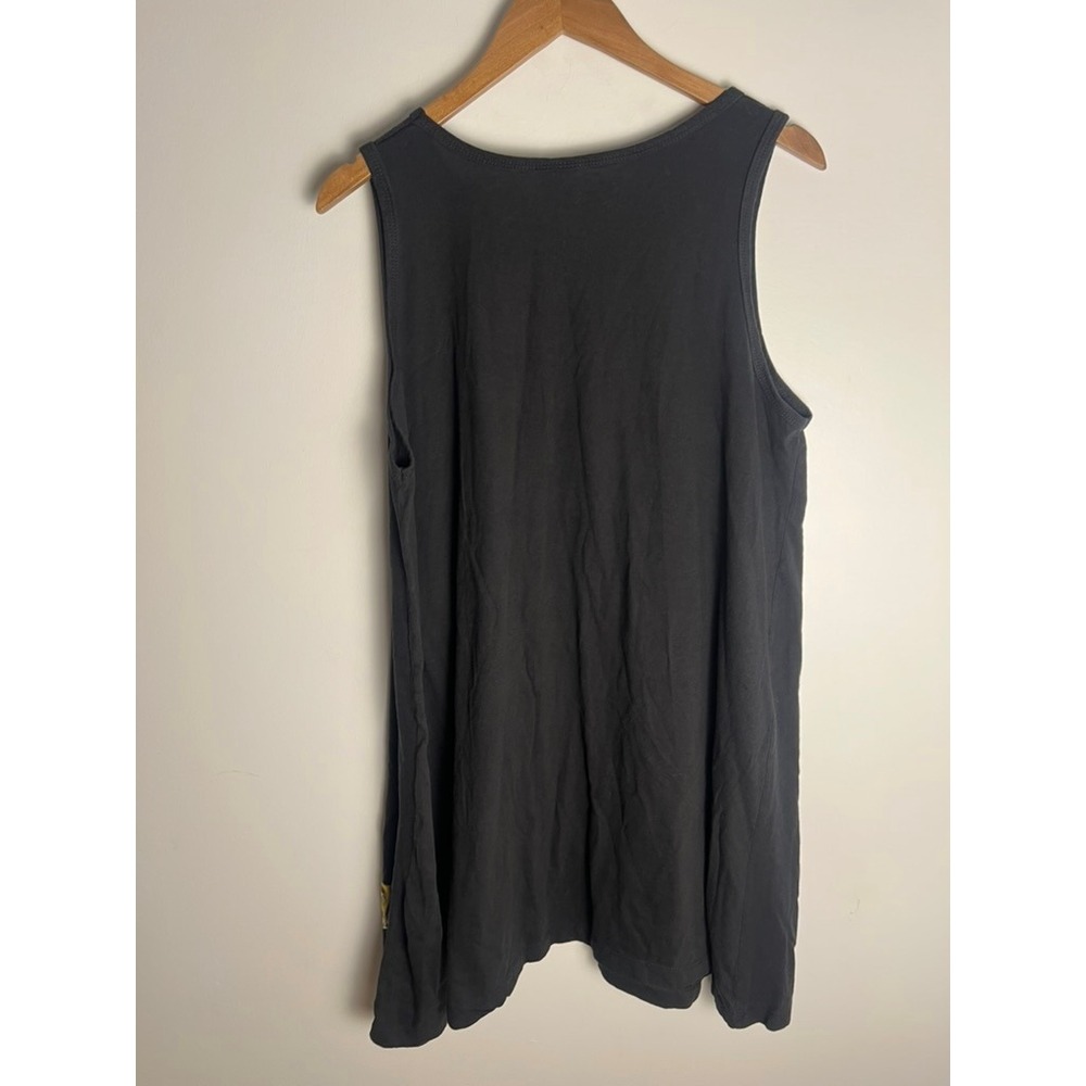 Creaciones LOL-BE Cozumel Mexico Fish Tank Top Dress Black Souvenir Sleeveless L - Picture 4 of 8